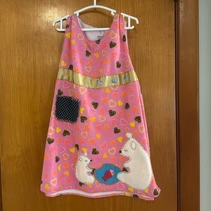 Handmade girl’s dress 4T brand new!